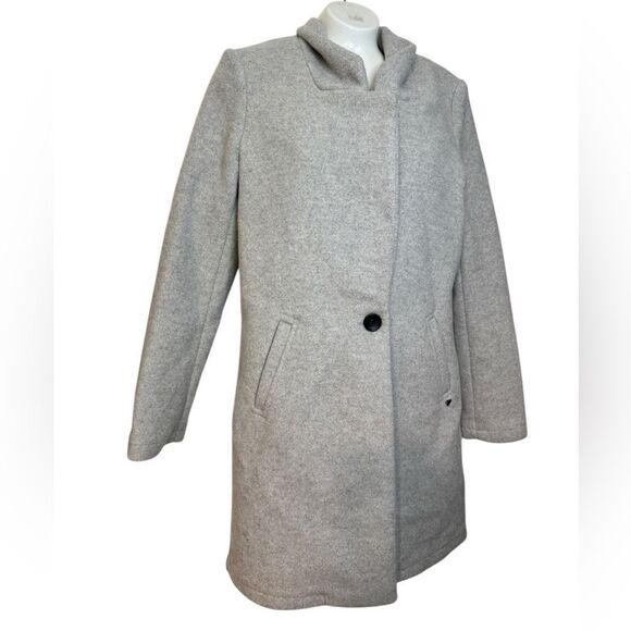 Scotch & Soda Bonded Wool Blend Coat - Picture 4 of 13